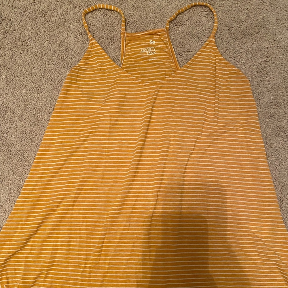 Yellow tank top